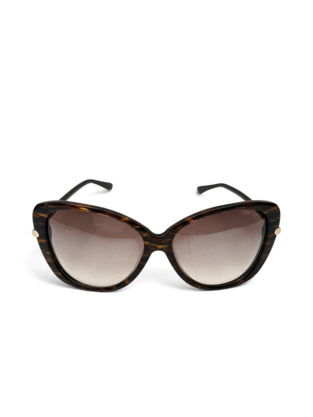 TOM FORD TF324 50F Linda Butterfly Brown Tortoise Shell Sunglasses